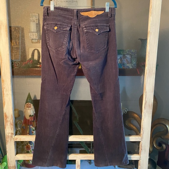 BCBG Blue Corduroy Pants - Picture 4 of 9